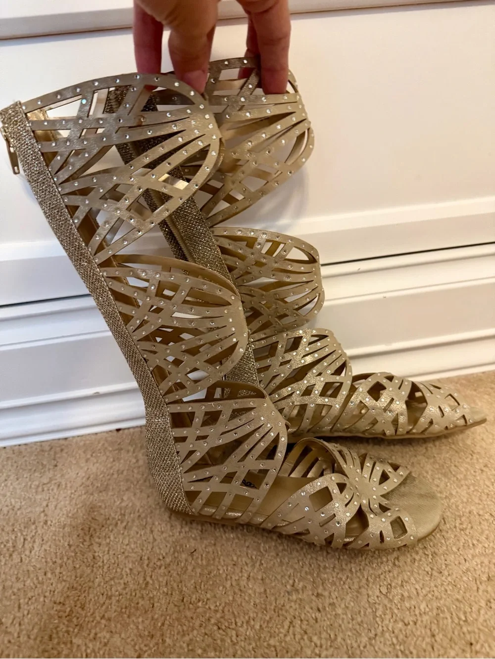 Girls joyfolie gladiator sandals
